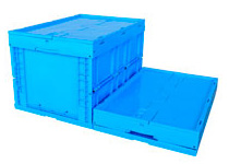 帶蓋塑料折疊箱銷售_帶蓋塑料折疊箱銷售廠家